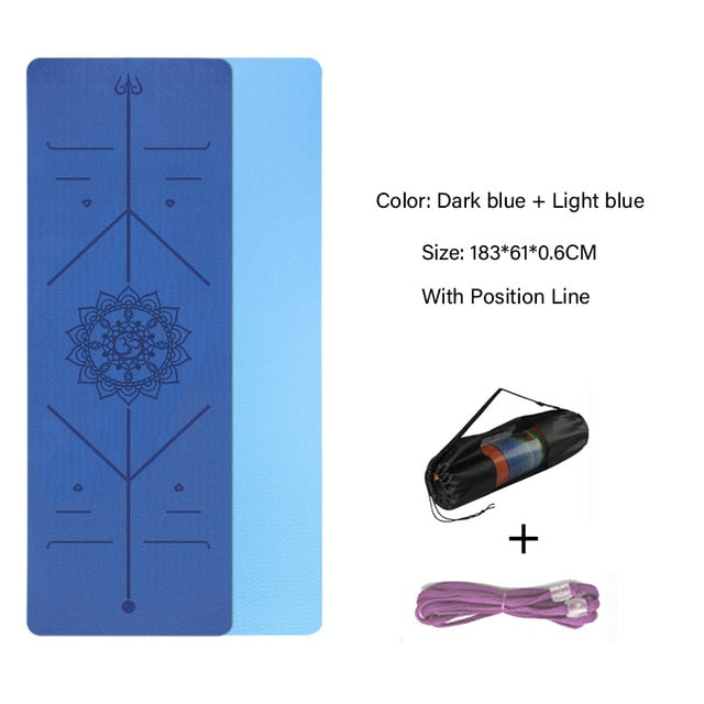 Double Layer Non-Slip Yoga Mat