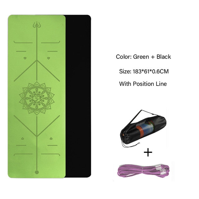 Double Layer Non-Slip Yoga Mat